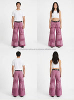 Rose Utility Wide-Leg Pants