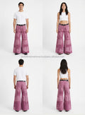 Rose Utility Wide-Leg Pants
