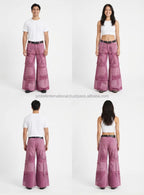 Rose Utility Wide-Leg Pants